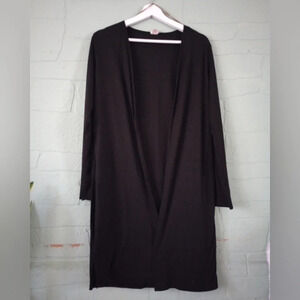 Rae Republic Open cardigan Black Long Sleeves Sz S